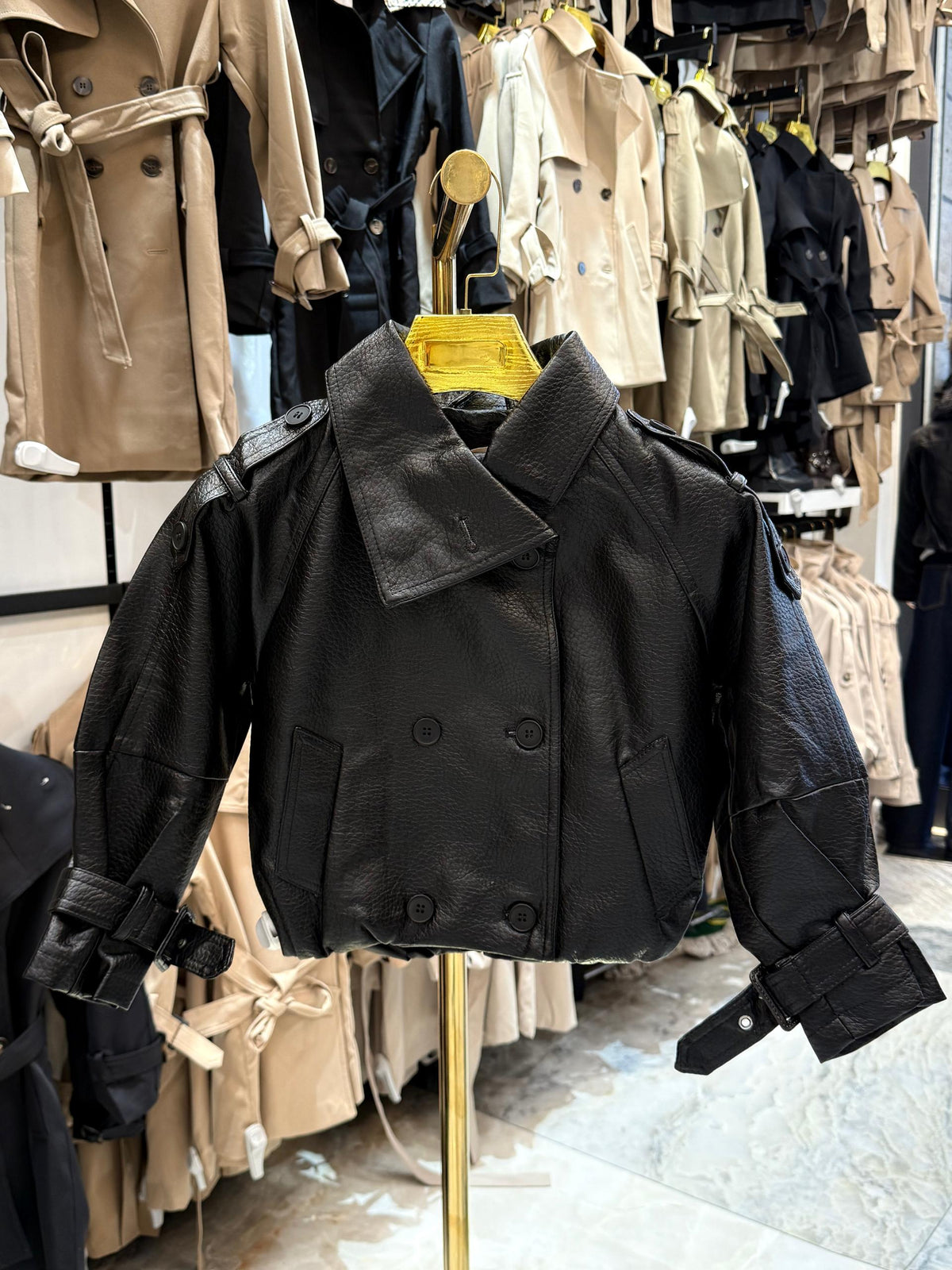 Blouson cuir