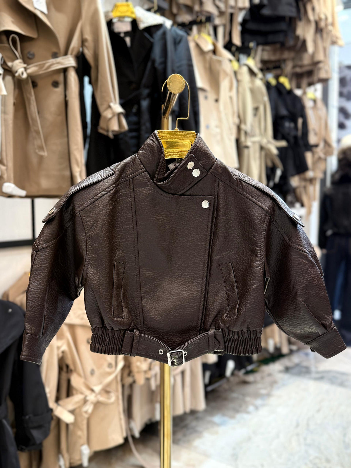 Blouson cuir