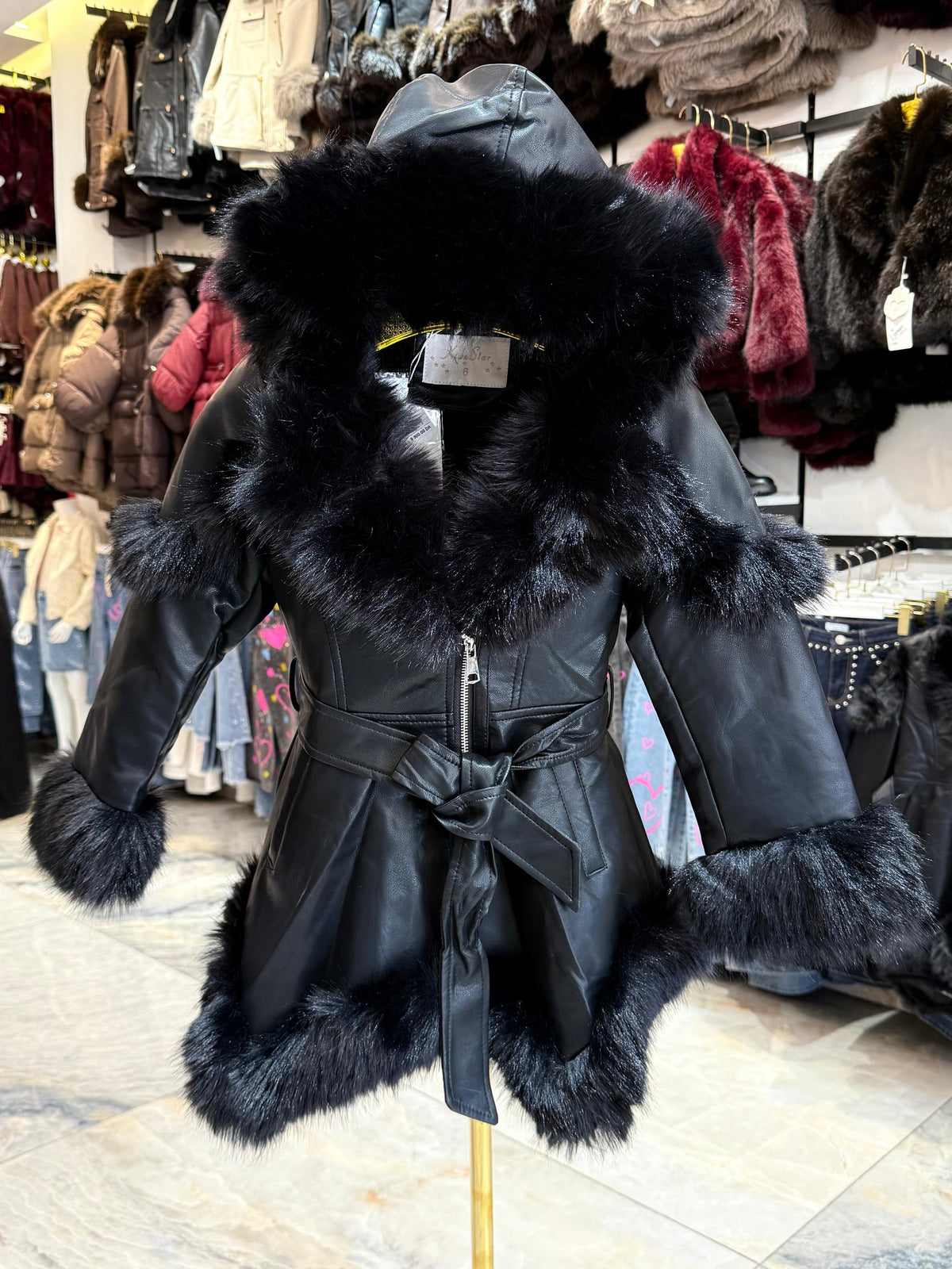 Manteau peplum