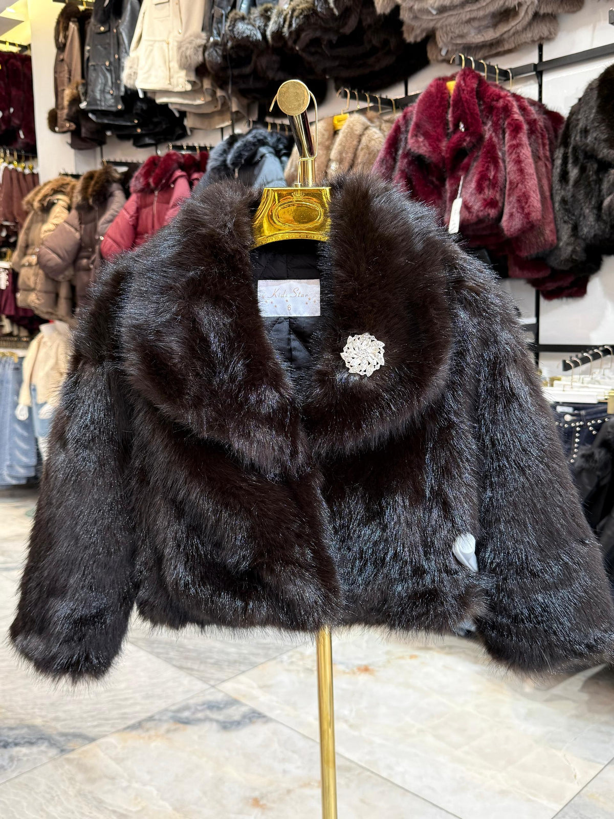 Veste fourrure